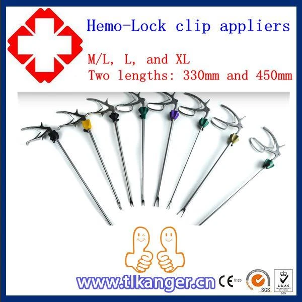 Instrumente chirurgicale laparoscopice Aplicator clip din plastic