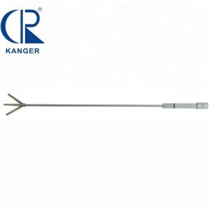 Retractor laparoscopic ventilator reutilizabil